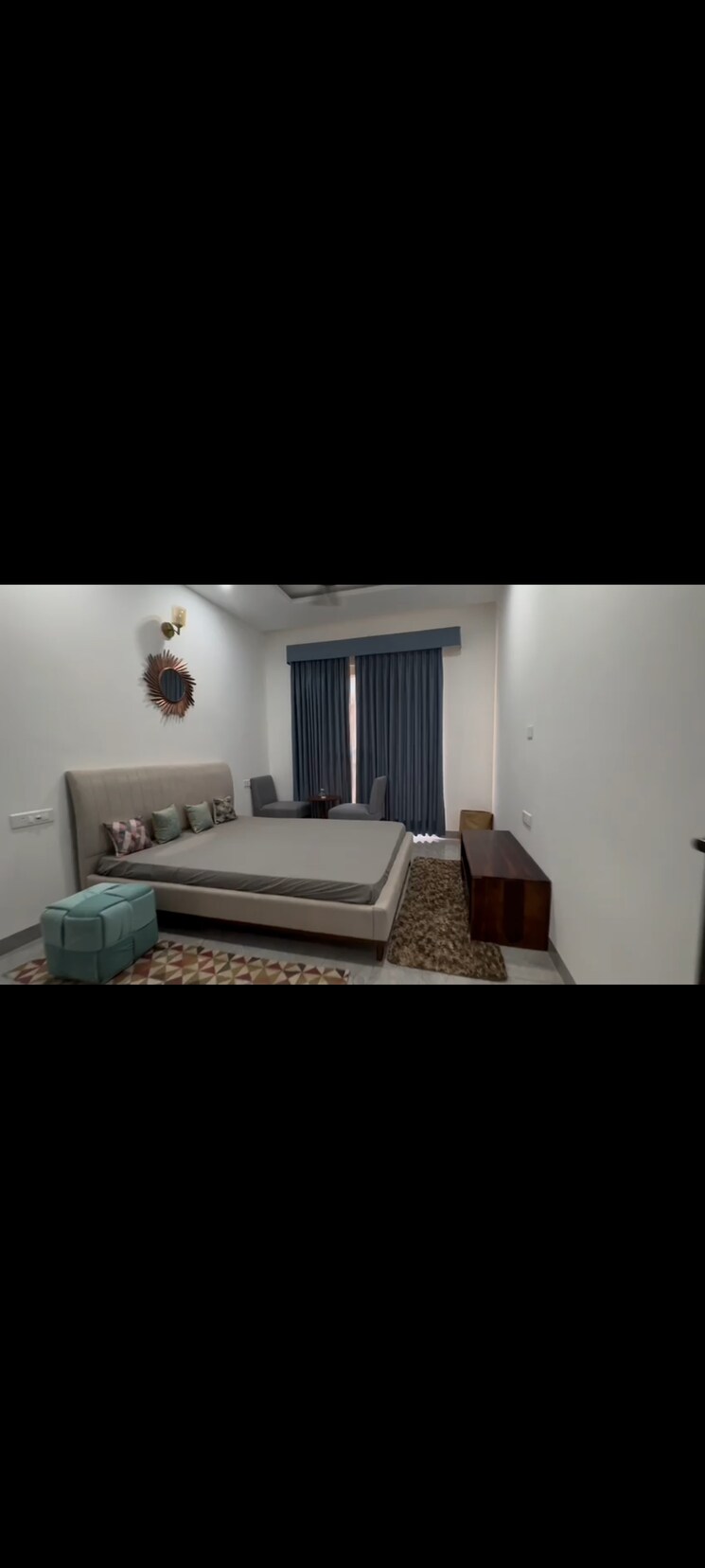 Bedroom, manohar-singh-palm-residency 3 Bedroom 1780 Sq.Ft. Builder Floor In North Mullanpur Chandigarh 8150595