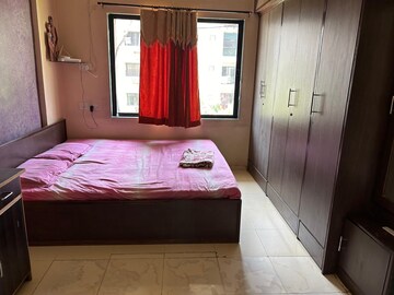 Bedroom in 2 BHK Apartment at Dharmadev Swaminarayan Park 3, Vasna – for Rent