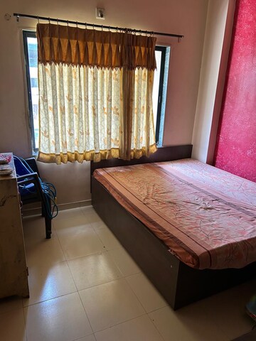 Bedroom in 2 BHK Apartment at Dharmadev Swaminarayan Park 3, Vasna – for Rent