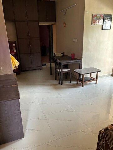 Living Room in 2 BHK Apartment at Dharmadev Swaminarayan Park 3, Vasna – for Rent