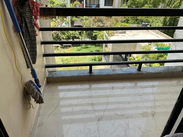 Balcony in 2 BHK Apartment at Dharmadev Swaminarayan Park 3, Vasna – for Rent