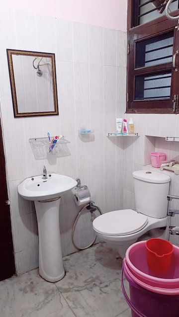 Bathroom in 1 BHK Builder Floor at Mohali Sector 82 – for Rent