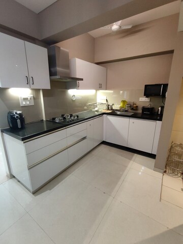 Kitchen in 3.5 BHK Apartment at Sapra Power Boulevard, Mundhwa – for Rent