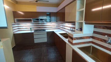 Kitchen in 5 BHK Apartment at Kakkanad – for Sale