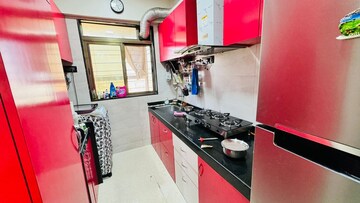Kitchen in 1 BHK Apartment at Chandak Sparkling Wing, Dahisar East – for Sale