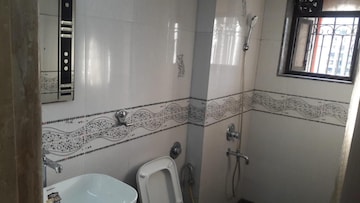 Bathroom in 3 BHK Apartment at Brooklyn Hill, Andheri West – for Rent
