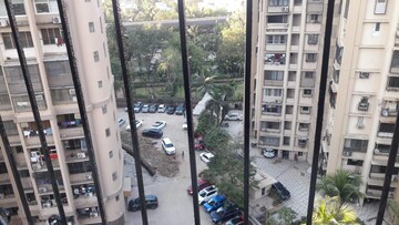 Balcony in 3 BHK Apartment at Brooklyn Hill, Andheri West – for Rent