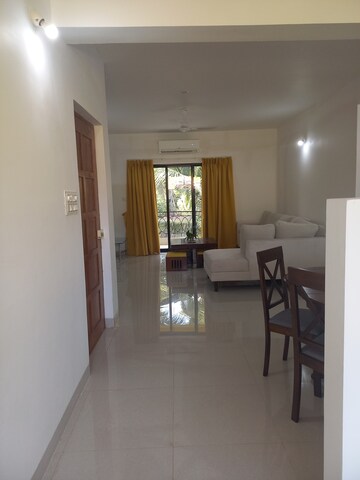 Living Room in 3 BHK Apartment at Siolim – for Rent