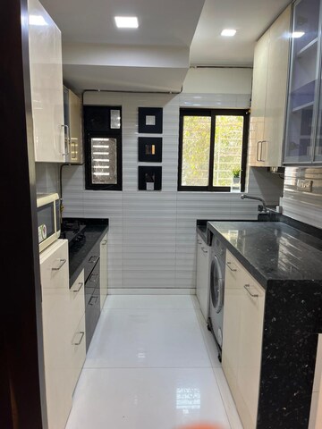 Kitchen in 3 BHK Apartment at Runwal Elegante, Andheri West – for Sale