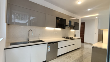 Kitchen in 3 BHK Apartment at Trishla City, High Ground – for Sale