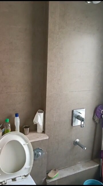 Bathroom in 2 BHK Apartment at Sheth Vasant Oasis, Andheri East – for Rent