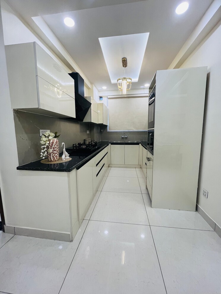 Kitchen, the-suman-marvelous 3 Bedroom 1745 Sq.Ft. Apartment In Vip Road Zirakpur 8151033