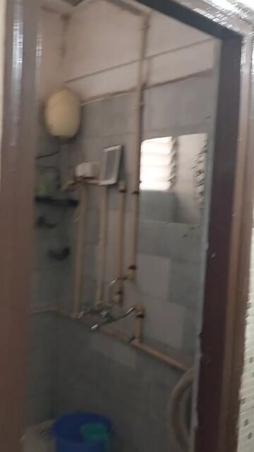 Bathroom in 1 BHK Apartment at Green Field B CHS LTD, Andheri East – for Rent