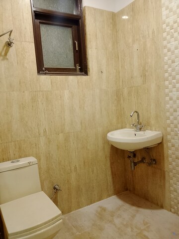 Bathroom in 2 BHK Builder Floor at Saket – for Rent