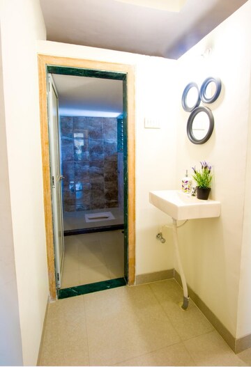 Bathroom in 1 BHK Apartment at Jashnani Chintamani Habitat, Shahapur – for Sale