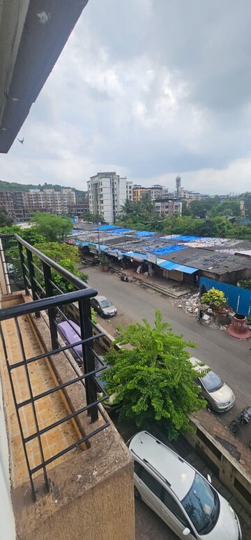 Balcony in 2 BHK Apartment at Veena Dynasty, Vasai East – for Rent
