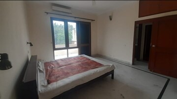 Bedroom in 3 BHK Builder Floor at Ansal Sushant Lok I, Sector 43 – for Rent