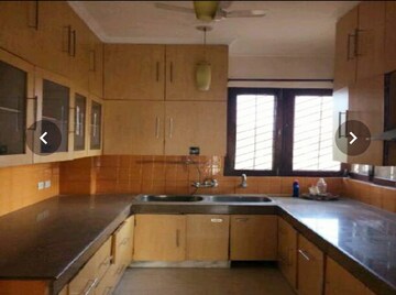 Kitchen in 3 BHK Builder Floor at Ansal Sushant Lok I, Sector 43 – for Rent