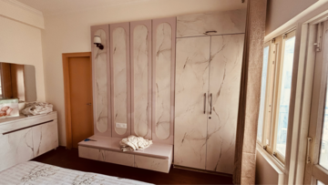 Bedroom in 2.5 BHK Apartment at AWHO Shanti Vihar, Sector 95 – for Rent
