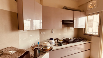 Kitchen in 2.5 BHK Apartment at AWHO Shanti Vihar, Sector 95 – for Rent