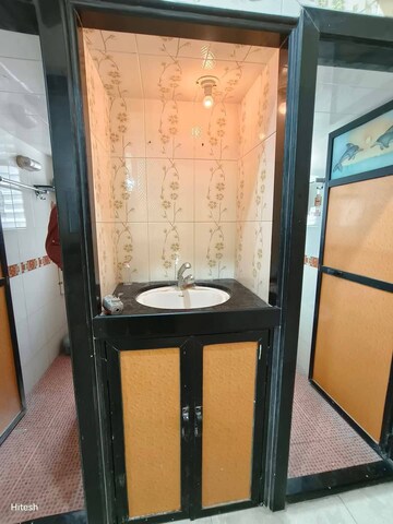 Bathroom in 1 BHK Apartment at Agarwal And Doshi Complex, Vasai West – for Sale