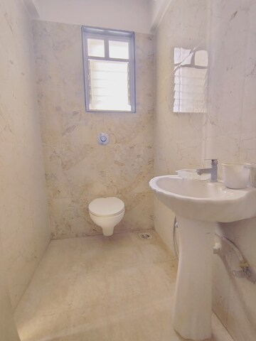 Bathroom in 2.5 BHK Apartment at Vardhaman Palm Rose, Punawale – for Rent