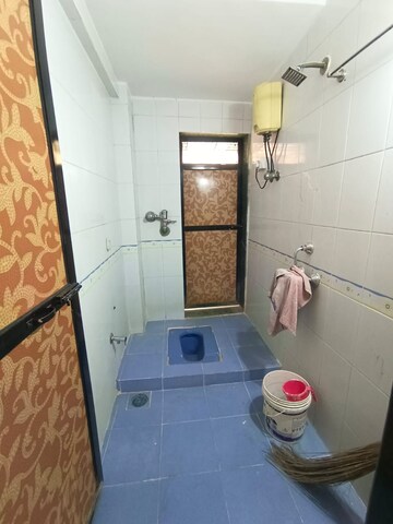 Bathroom in 2 BHK Apartment at Shree Tirupati Siddeshwar Gardens Villa, Dhokali – for Rent