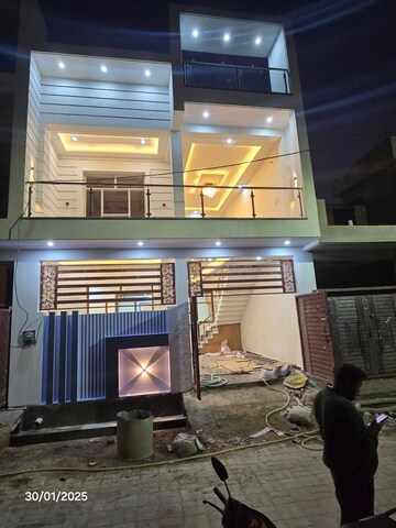3 BHK Independent House – Exterior View View at Jankipuram Extension - for Sale