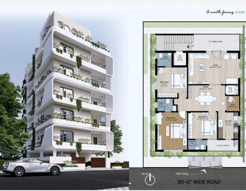 3 BHK Apartment For Resale in Rushikonda Vizag  8151463