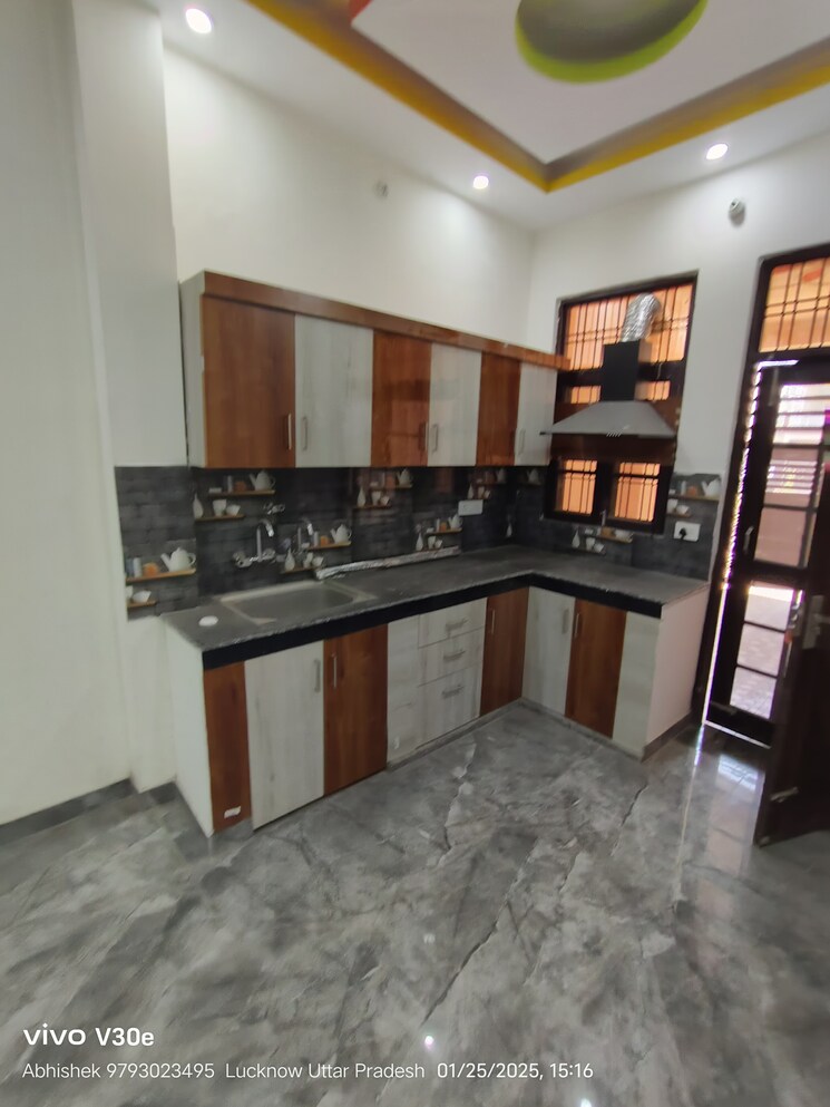 Kitchen, jankipuram extension 2 Bedroom 1100 Sq.Ft. Independent House In Jankipuram Extension Lucknow 8151469