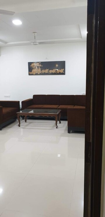 Living Room in 3 BHK Apartment at Bodakdev – for Rent