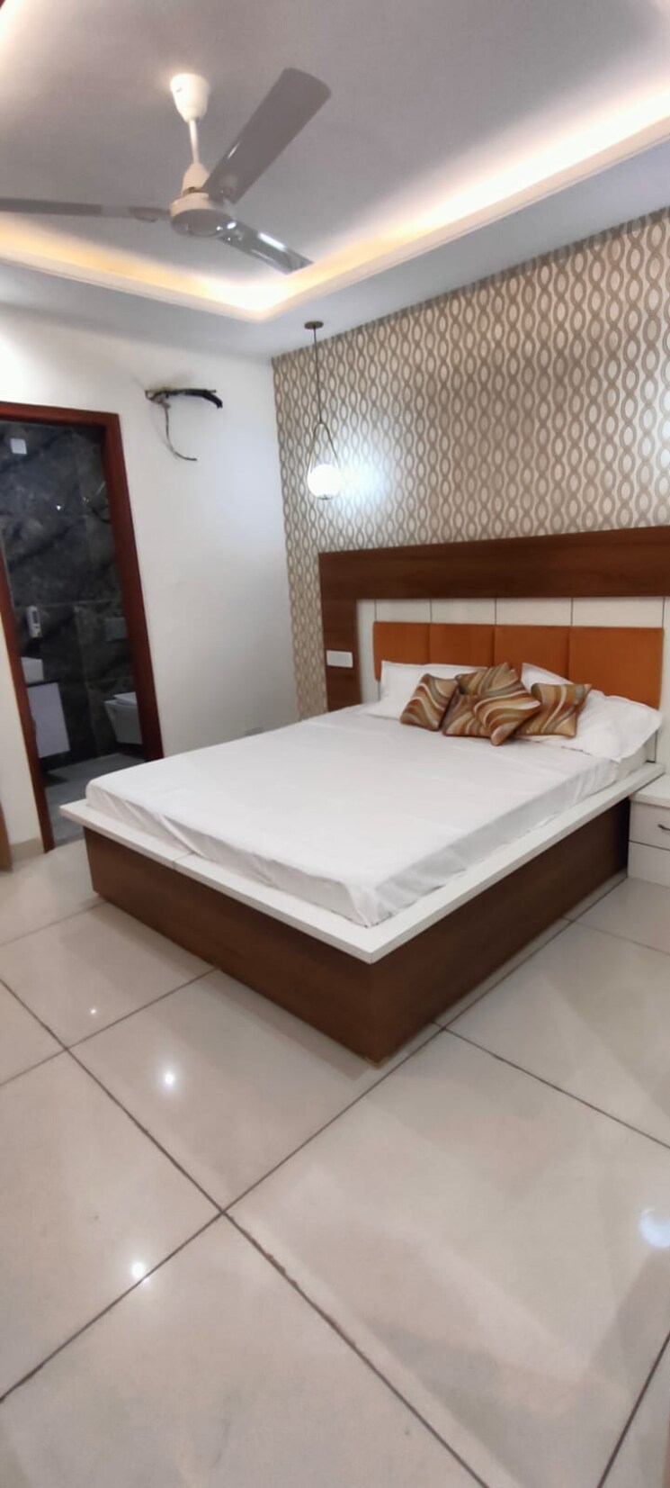 Bedroom, devbhoomi-elite-homez 3 Bedroom 110 Sq.Yd. Builder Floor In Patiala Road Zirakpur 8151491