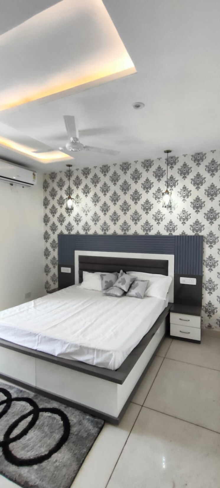 Bedroom, devbhoomi-elite-homez 3 Bedroom 110 Sq.Yd. Builder Floor In Patiala Road Zirakpur 8151491