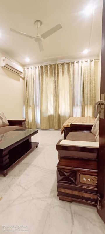Living Room in 2 BHK Builder Floor at Saket – for Rent