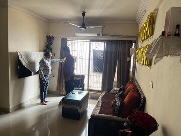 Living Room in 2 BHK Apartment at Runwal Garden City, Balkum Pada – for Sale
