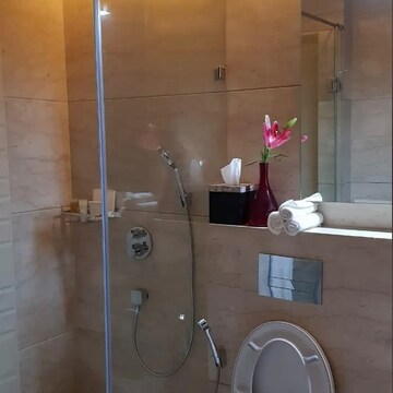 Bathroom in 2 BHK Apartment at Ambience Creacions, Sector 22 – for Rent