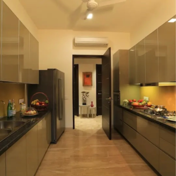 Kitchen in 2 BHK Apartment at Ambience Creacions, Sector 22 – for Rent