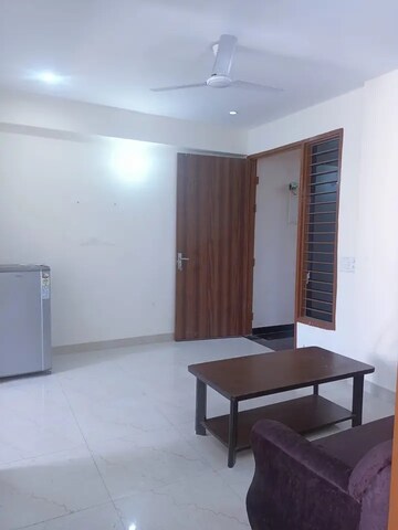 Bedroom in 1 BHK Builder Floor at Ansal Sushant Lok I, Sector 43 – for Rent