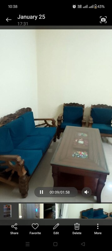 Master Bedroom in 2 BHK Apartment at Pyramid Heights, Sector 85 – for Rent