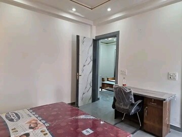 Bedroom in 1 BHK Builder Floor at Ansal Sushant Lok I, Sector 43 – for Rent