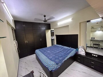 Bedroom in 2 BHK Apartment at Mahavir Nagari Towers CHS, Kalyan West – for Sale