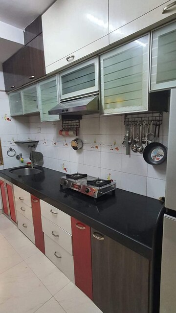 Kitchen in 2 BHK Apartment at Gokul Nagari Kalyan, Kalyan West – for Rent