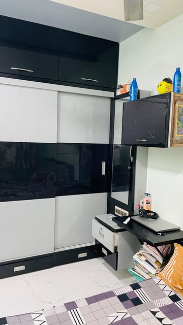 Master Bedroom in 1 RK Apartment at Suhas Modi SRA, Kandivali East – for Sale