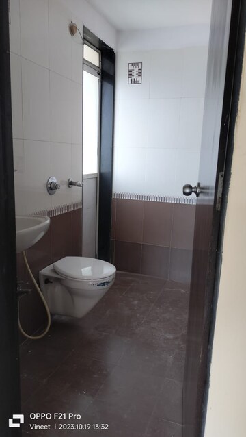 Bathroom in 3 BHK Apartment at Varsha Balaji Residency, Kharghar – for Rent