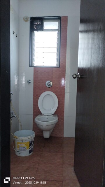 Bathroom in 3 BHK Apartment at Varsha Balaji Residency, Kharghar – for Rent