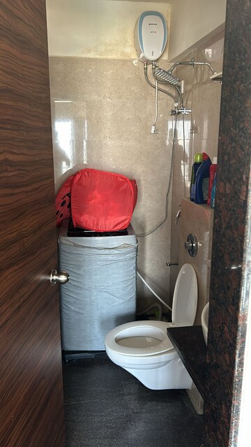 Bathroom in 1 BHK Apartment at Crystal Armus, Chembur – for Rent