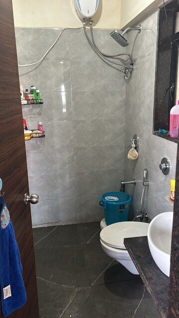 Bathroom in 1 BHK Apartment at Crystal Armus, Chembur – for Rent