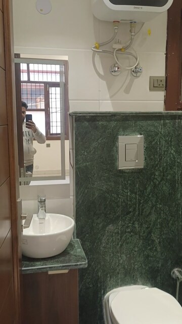 Bathroom in 3 BHK Builder Floor at Old Rajinder Nagar – for Sale