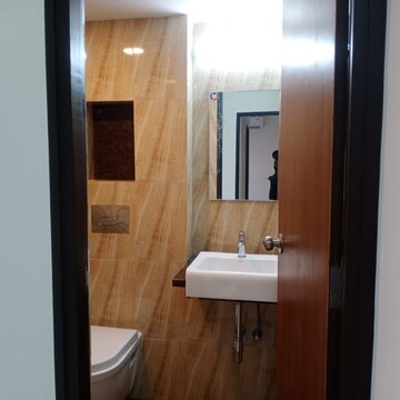 Bathroom in 2 BHK Apartment at Lodha Amara Tower 6 and 22, Sandoz Baug – for Sale