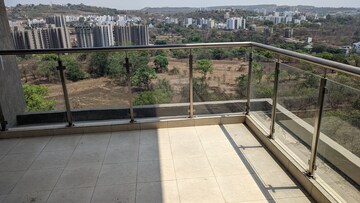 Balcony in 4 BHK Apartment at Skyi Manas Lake, Bhukum – for Sale